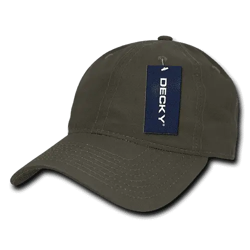 Decky 239 Low Crown Relaxed Ripstop Cap - Olive Drab - Olive / One Size Fits Most