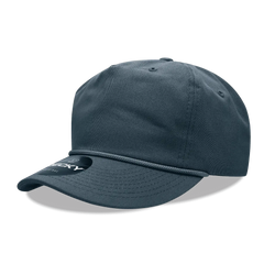 Decky 252 Classic 5 Panel with Rope - Navy - Navy / One Size Fits Most