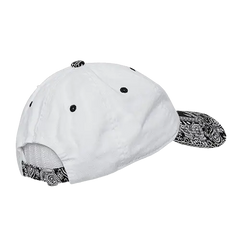 Decky 256 Bandanna Polo Cap - White Black - White Black / One Size Fits Most