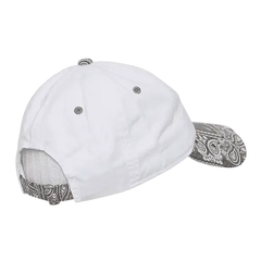 Decky 256 Bandanna Polo Cap - White Gray - White Gray / One Size Fits Most