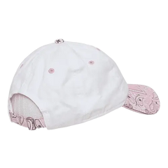 Decky 256 Bandanna Polo Cap - White Pink - White Pink / One Size Fits Most