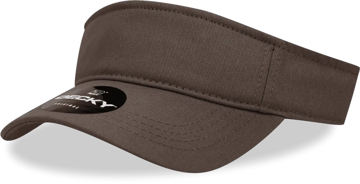 Decky 3001 Sports Visor - Brown - Brown / One Size Fits Most