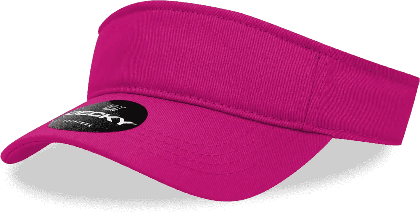 Decky 3001 Sports Visor - Hot Pink - Hot Pink / One Size Fits Most