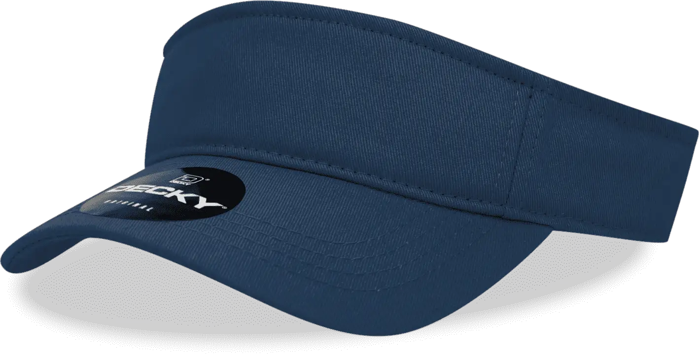 Decky 3001 Sports Visor - Navy - Navy / One Size Fits Most