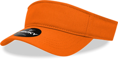 Decky 3001 Sports Visor - Orange - Orange / One Size Fits Most