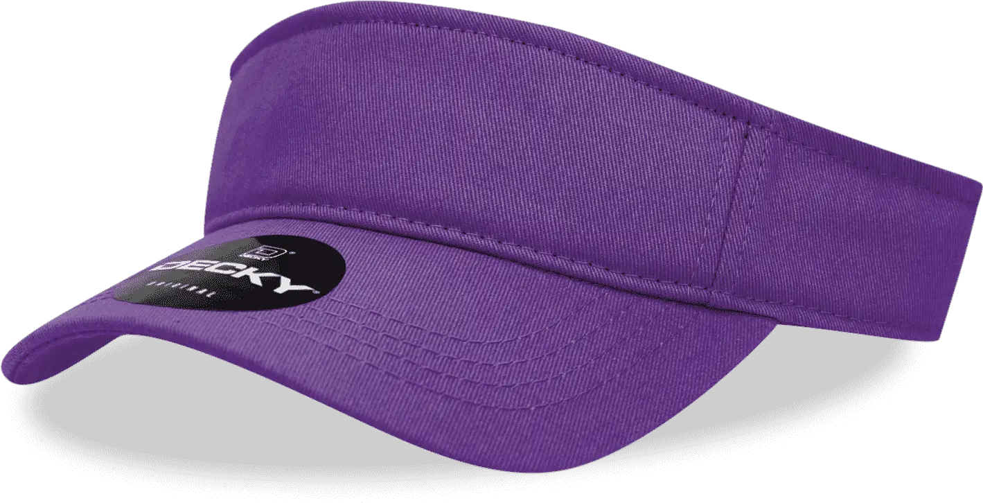 Decky 3001 Sports Visor - Purple - Purple / One Size Fits Most