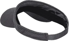 Decky 3014 Mesh Jersey Visor - Dark Gray - Dark Gray / One Size Fits Most