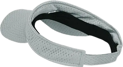 Decky 3014 Mesh Jersey Visor - Gray - Gray / One Size Fits Most