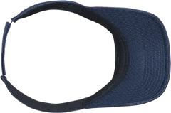Decky 3014 Mesh Jersey Visor - Navy - Navy / One Size Fits Most