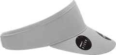 Decky 3015 High Profile Cotton Visor - Gray - Gray / One Size Fits Most