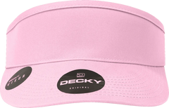 Decky 3015 High Profile Cotton Visor - Pink - Pink / One Size Fits Most