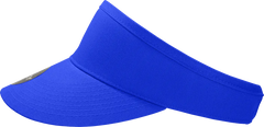 Decky 3015 High Profile Cotton Visor - Royal - Royal / One Size Fits Most