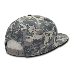 Decky 360 Ripstop Snapback Cap - Army Digicam - Army Digicam / One Size Fits Most
