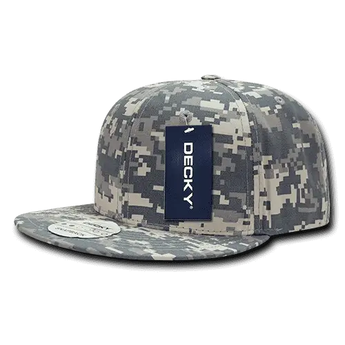 Decky 360 Ripstop Snapback Cap - Army Digicam - Army Digicam / One Size Fits Most
