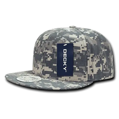 Decky 360 Ripstop Snapback Cap - Army Digicam - Army Digicam / One Size Fits Most