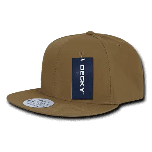 Decky 360 Ripstop Snapback Cap - Coyote - Brown / One Size Fits Most