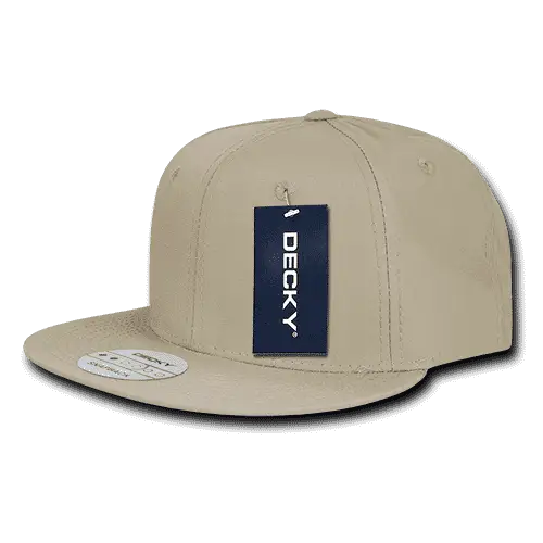 Decky 360 Ripstop Snapback Cap - Khaki - Khaki / One Size Fits Most