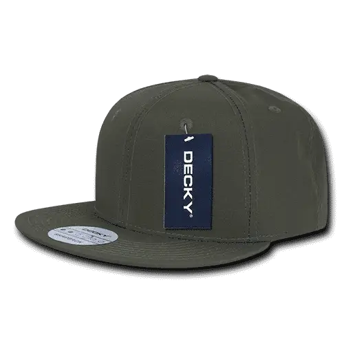 Decky 360 Ripstop Snapback Cap - Olive Drab - Olive / One Size Fits Most