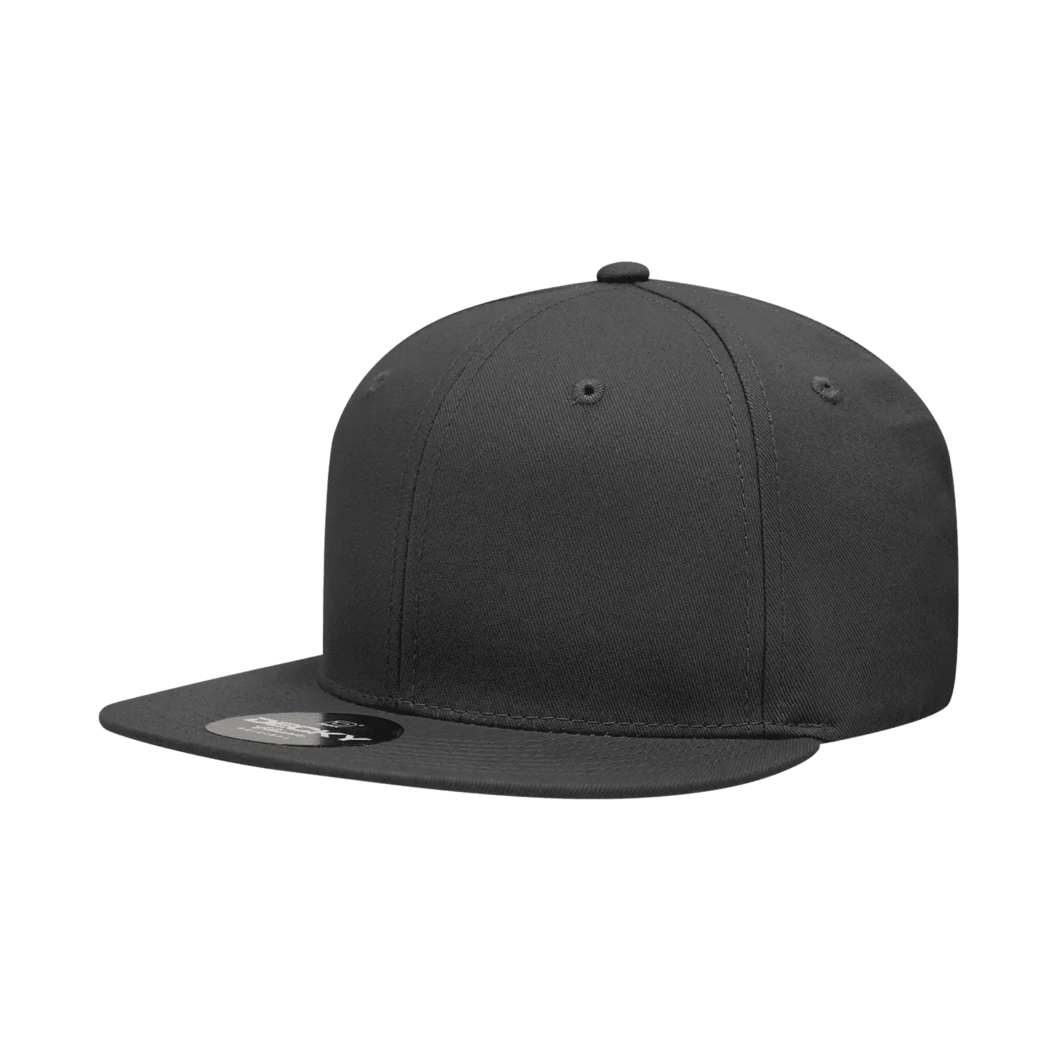 Decky 361 Cotton Snapback Cap - Black - Black / One Size Fits Most