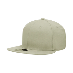 Decky 361 Cotton Snapback Cap - Khaki - Khaki / One Size Fits Most