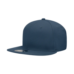 Decky 361 Cotton Snapback Cap - Navy - Navy / One Size Fits Most