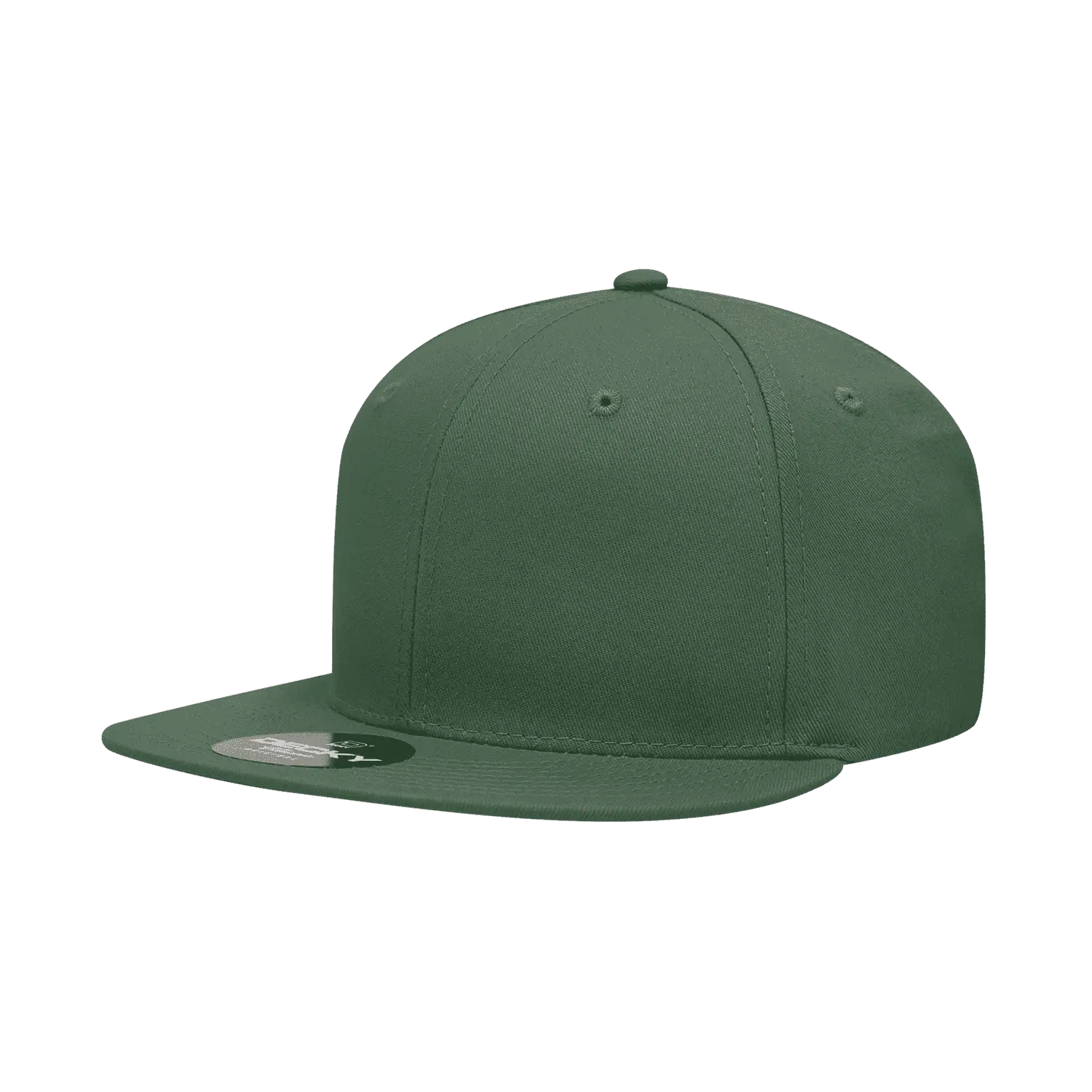 Decky 361 Cotton Snapback Cap - Olive - Olive / One Size Fits Most