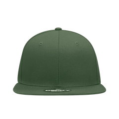 Decky 361 Cotton Snapback Cap - Olive - Olive / One Size Fits Most