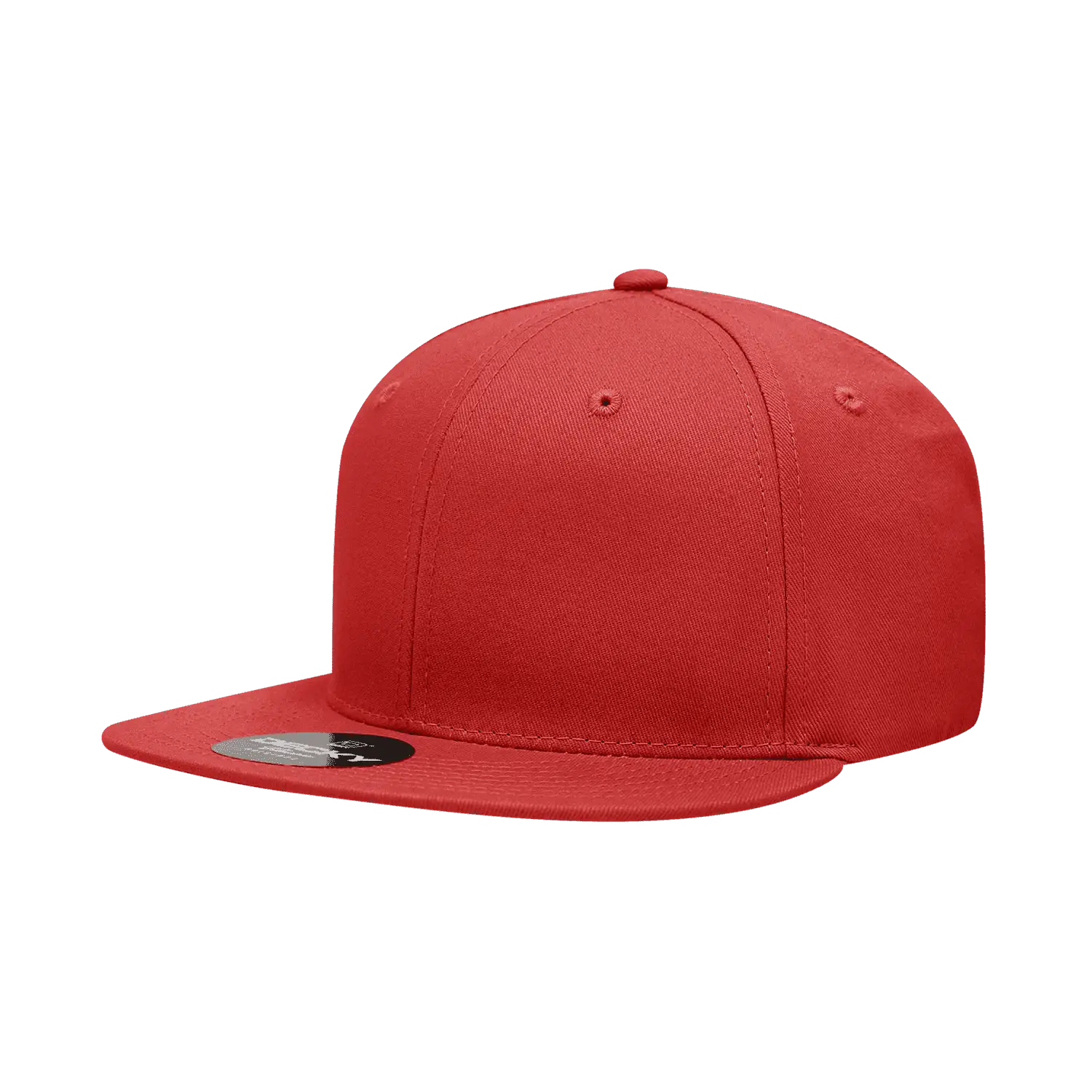 Decky 361 Cotton Snapback Cap - Red - Red / One Size Fits Most
