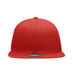 Decky 361 Cotton Snapback Cap - Red - Red / One Size Fits Most