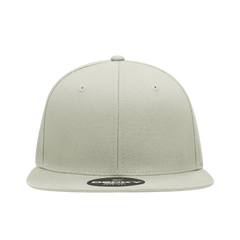 Decky 361 Cotton Snapback Cap - Stone - Ivory / One Size Fits Most