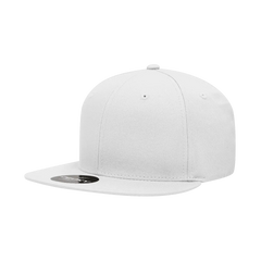 Decky 361 Cotton Snapback Cap - White - White / One Size Fits Most