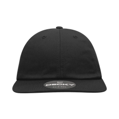 Decky 370 Relaxed Snapback Cap - Black - Black / One Size Fits Most