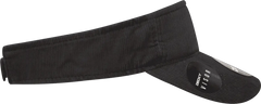Decky 4004 Corduroy Visor - Black - Black / One Size Fits Most