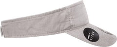 Decky 4004 Corduroy Visor - Gray - Gray / One Size Fits Most