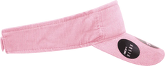Decky 4004 Corduroy Visor - Pink - Pink / One Size Fits Most