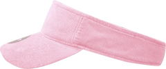 Decky 4004 Corduroy Visor - Pink - Pink / One Size Fits Most