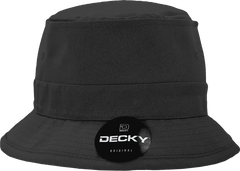 Decky 450 Fisherman’s Hat - Black - Black / S/M