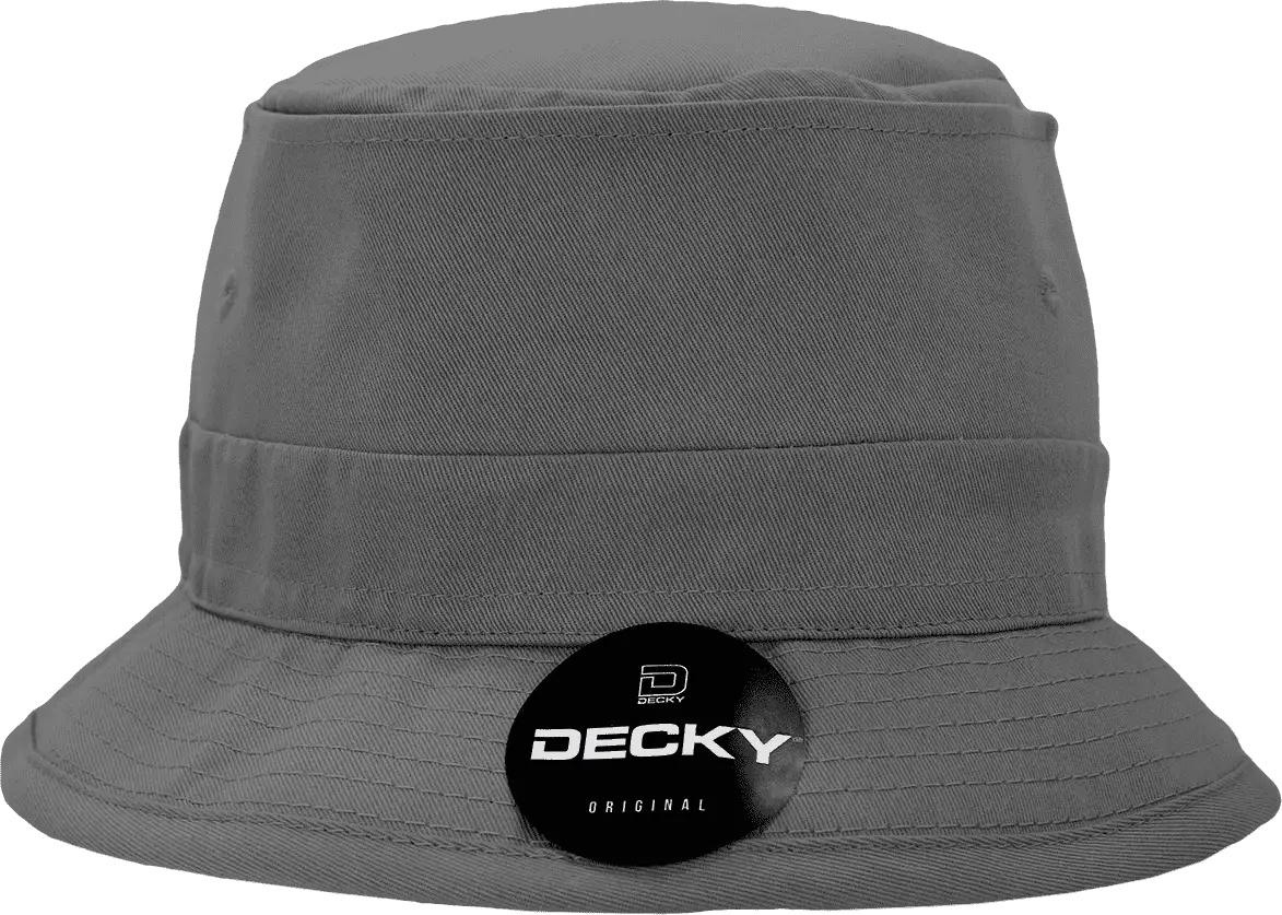 Decky 450 Fisherman’s Hat - Charcoal - Dark Gray / S/M