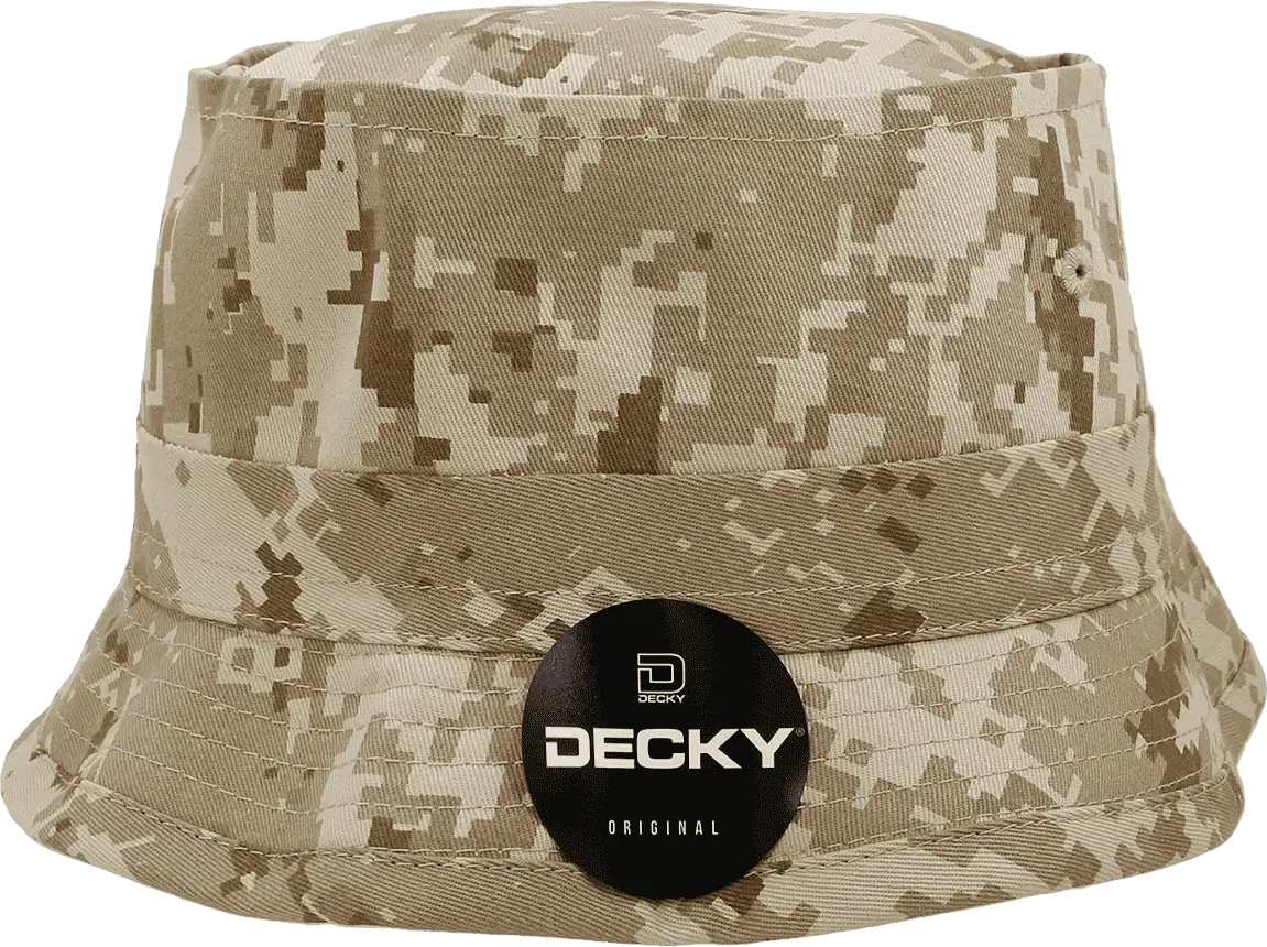 Decky 450 Fisherman’s Hat - Desert Camo - Tan / S/M