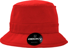 Decky 450 Fisherman’s Hat - Red - Red / S/M