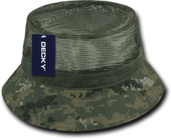 Decky 458 Mesh Bucket Hat - MCU Camo - MCU Camo / S/M