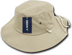Decky 510 Aussie Hat Plain - Khaki - Khaki / S/M