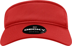 Decky 5104 Mesh Visor - Red - Red / One Size Fits Most