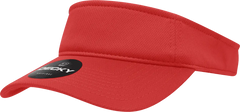 Decky 5104 Mesh Visor - Red - Red / One Size Fits Most