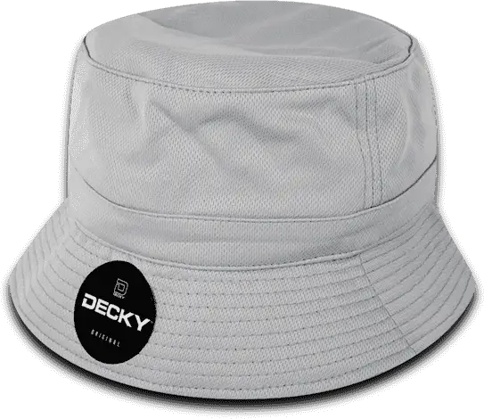 Decky 5110 Mesh Bucket Hat - Gray - Gray / One Size Fits Most