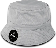 Decky 5110 Mesh Bucket Hat - Gray - Gray / One Size Fits Most