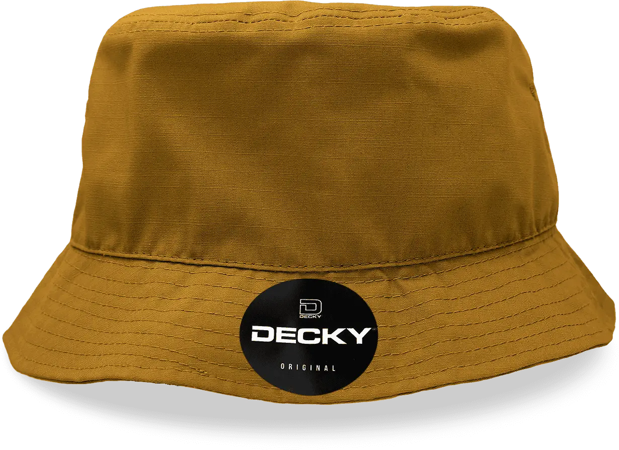 Decky 5301 Ripstop Rain or Shine Hat - Coyote - Brown / S/M