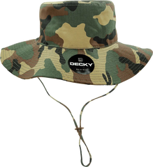 Decky 5303 Ripstop Sun Boonie - Woodland - Woodland / S/M