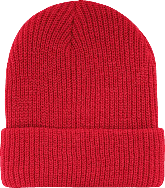 Decky 600 GI Watch Cap Beanie - Red - Red / One Size Fits Most