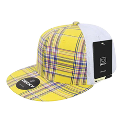 Decky 6015 H/C Plaid Cap White 103 White / One Size Fits Most